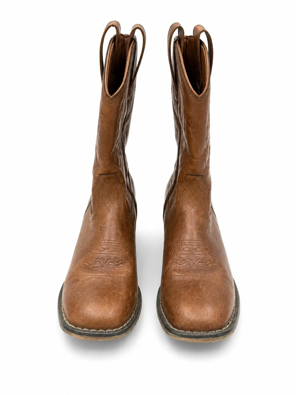Kids Brown Cowboy Boots - Classic Western Style